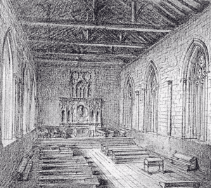 Interior View of King's School Room